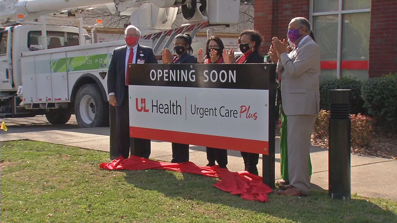 UofL Health urgent care center in Parkland neighborhood